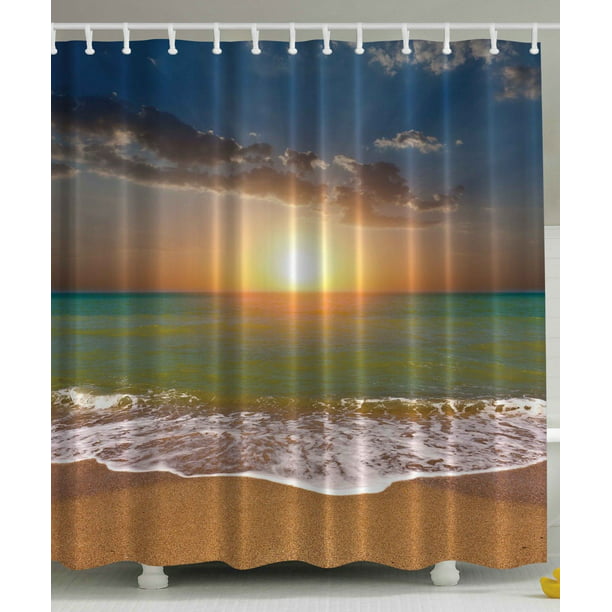 Details about  / Mildew Resistant Polyester Fabric Shower Curtain Yoga Decor Meditating Art